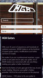Mobile Screenshot of mgmguitars.com